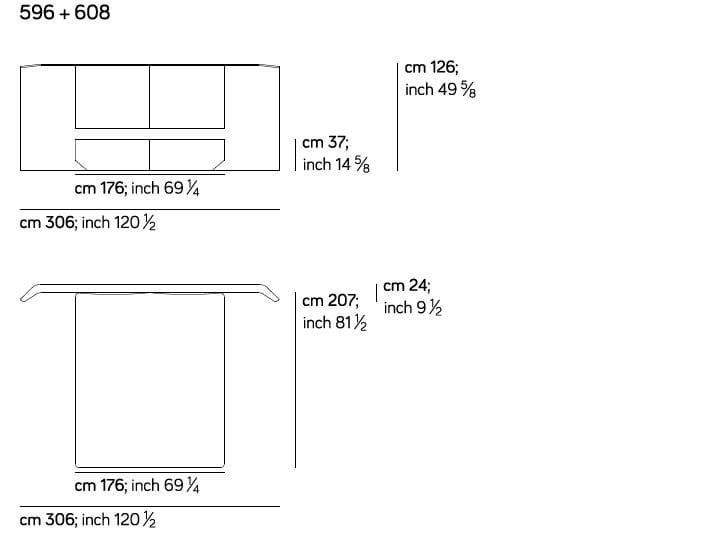 Кожаная двуспальная кровать с высоким изголовьем Amura Panis ARCH-00088670 - Вид №5