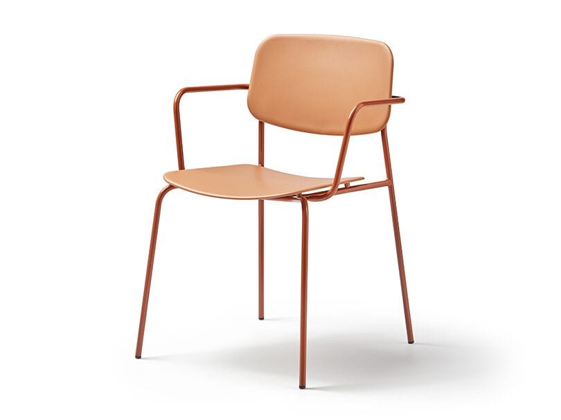 Стул из переработанного полипропилена с подлокотниками Mobboli Cap ARCH-00146049