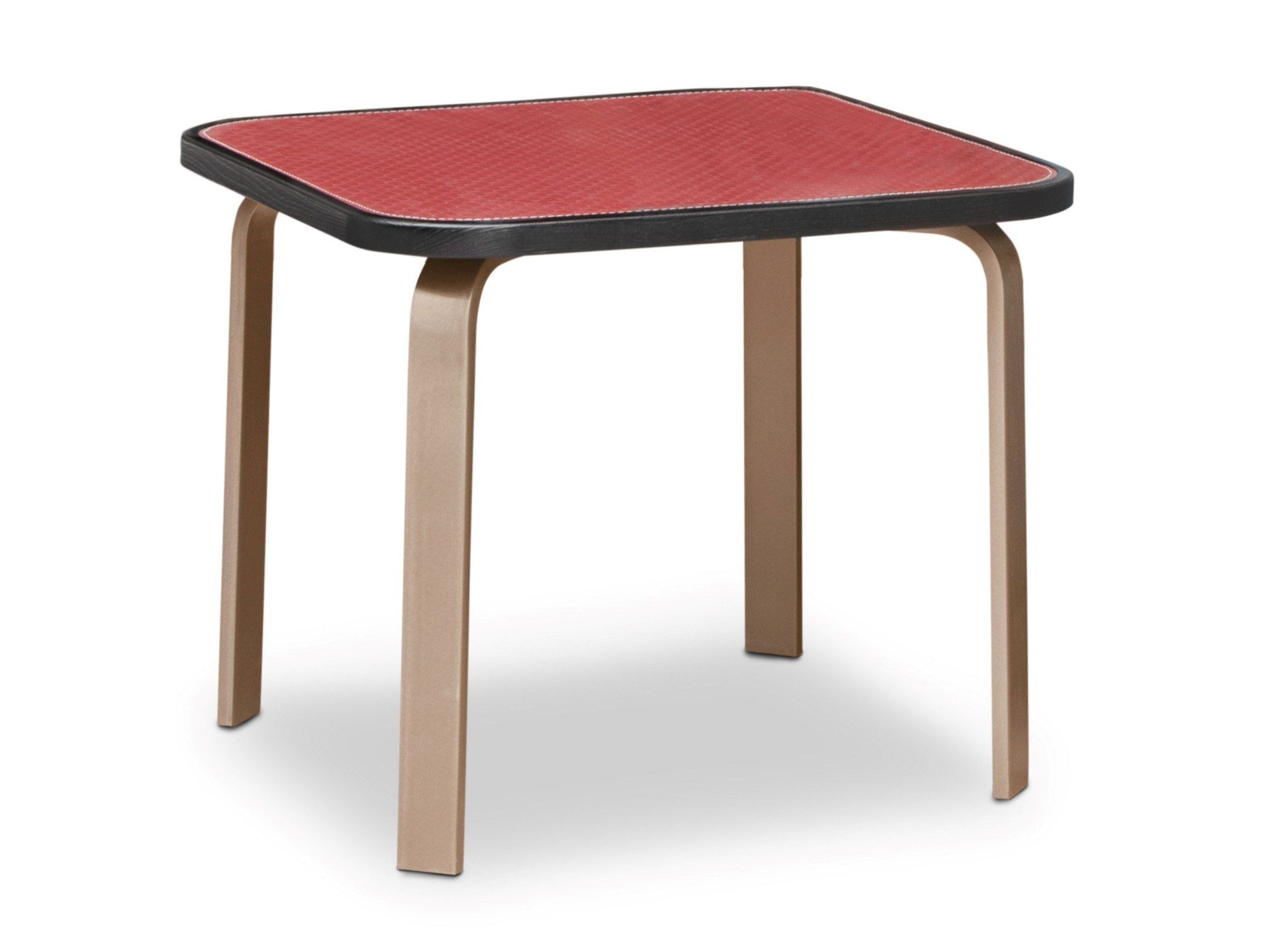 Квадратный кожаный журнальный столик Formitalia ARCH-00056789 - Вид №3