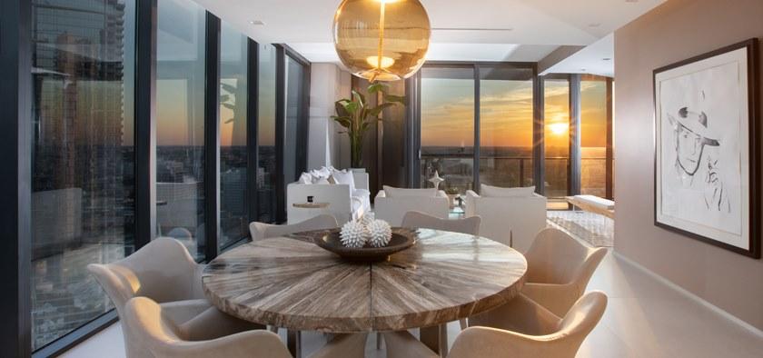 MORADA Круглый обеденный стол из дерева Petra sun-id-1422118 - Вид №2