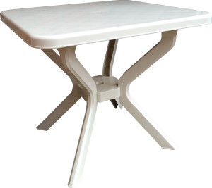 Т 1-1 Стол Кремовый (79х79х70) Цветочная коллекция