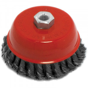 41854 Калибр Щетка для угловой шлифовальной машины Калибр 65 мм/М14 (арт.131706)