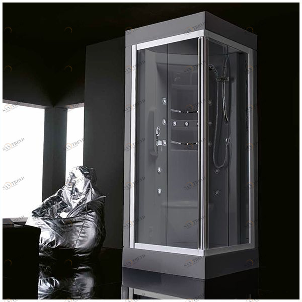 Душевая кабина Gruppo treesse Acquazzurra 80 STI-B7566D-SE белая с гидромассажем угловая правая STIB7566DSE