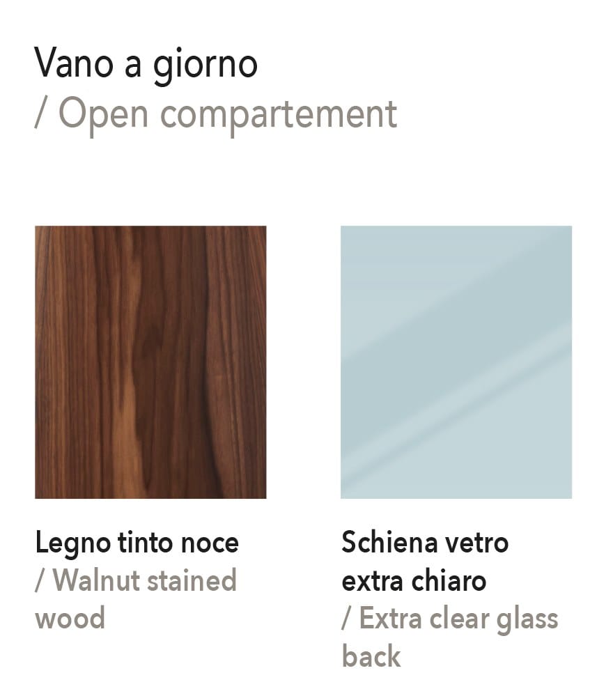 Секционный шкаф из МДФ с распашными дверцами с ящиками MOMENTI Home &amp ARCH-00053922 - Вид №5