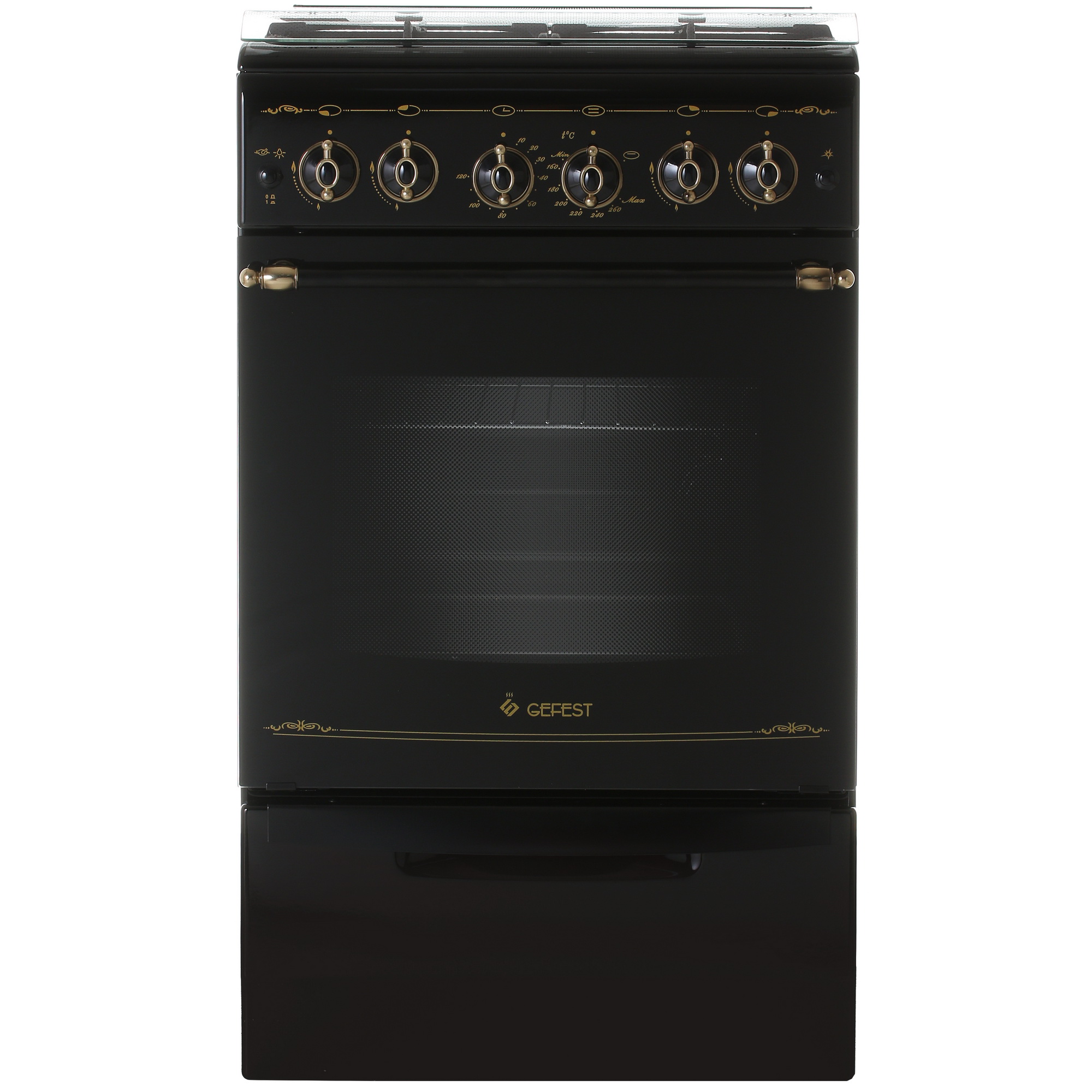 1266631 Газовая плита Gefest ПГ 5100-02 0183 черный STDN-0006802