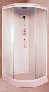 Душевая кабина Arcus ES-312 (90х90) низкий.поддон, матовое стекло ES-312