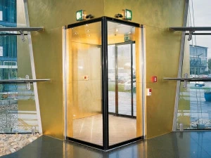 GEZE Призматическая раздвижная автоматическая входная дверь Geze slimdrive