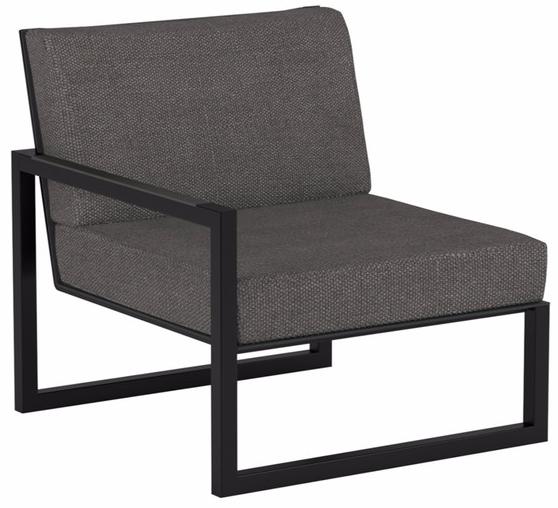 Royal Botania Консольное садовое кресло с обивкой из батилина с подлокотниками Ninix lounge sun-id-1358187 - Вид №3