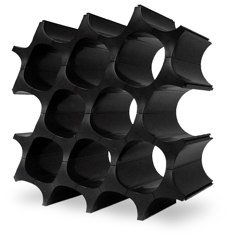 Органайзер черный Wine Cell QUALY  00-3872064 Черный  - Вид №2