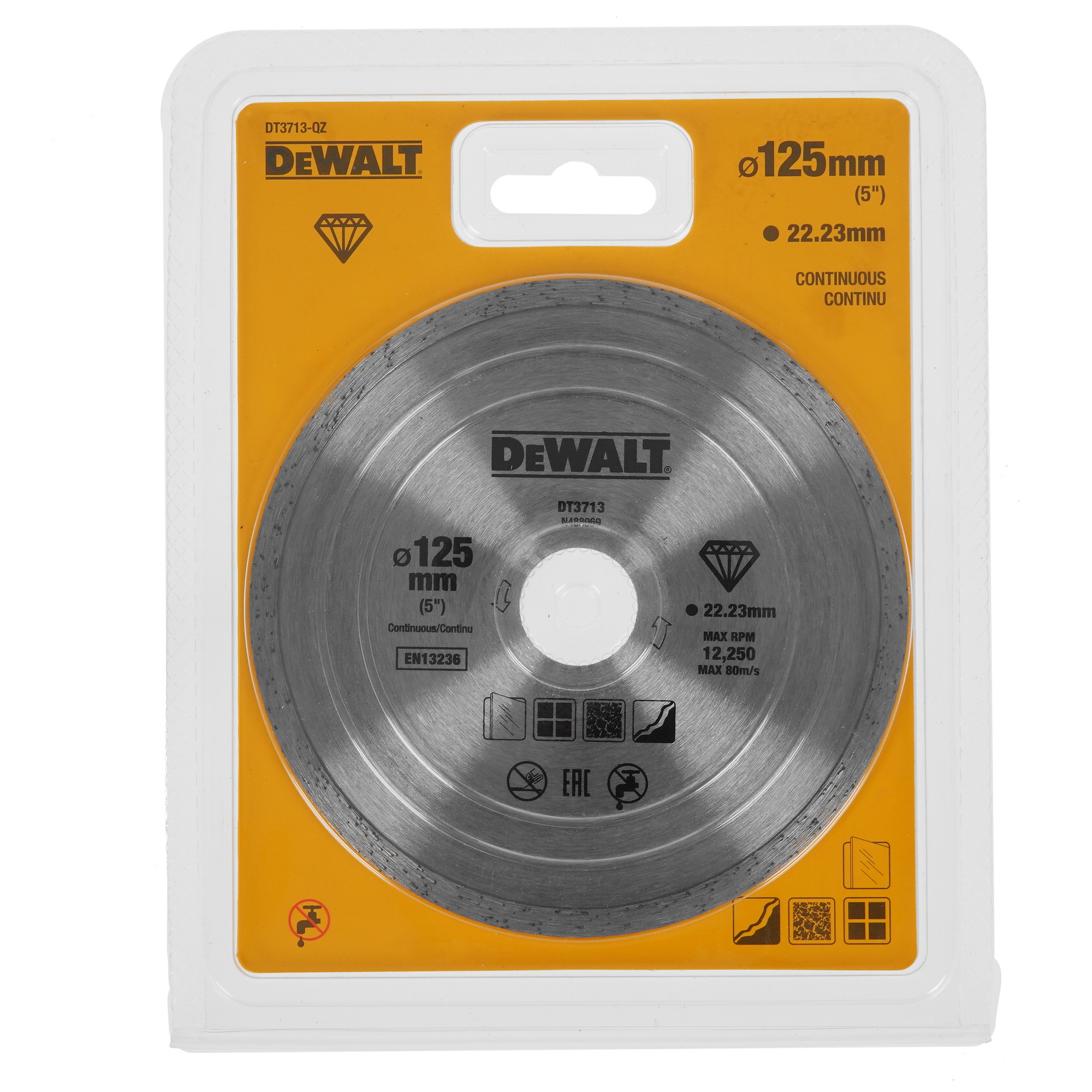 Диск алмазный DeWalt DT3713-QZ 5335340 STDN-0044592