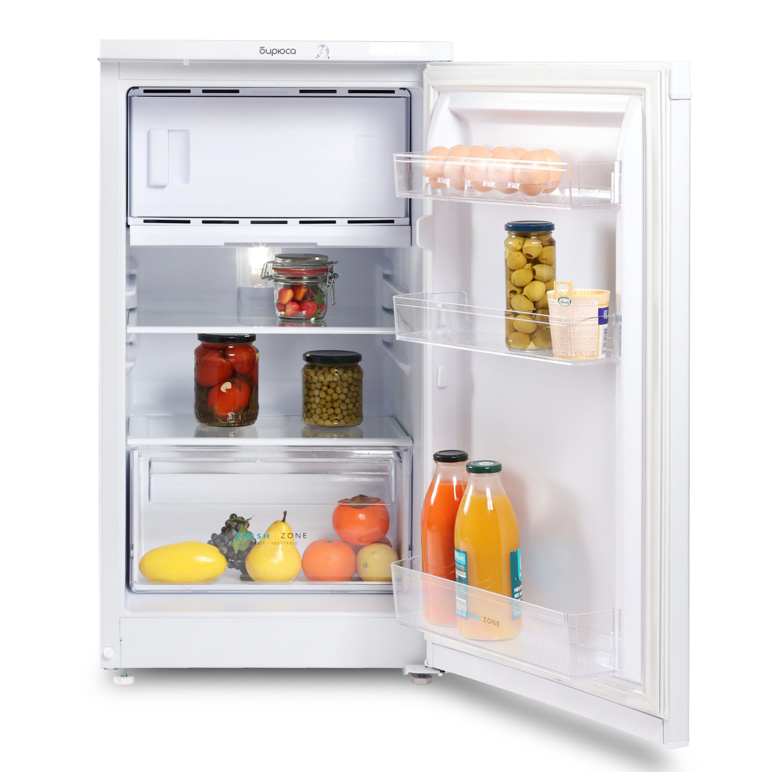 9283689 Холодильник компактный   БИРЮСА 408 белый STDN-0104568 - Вид №2