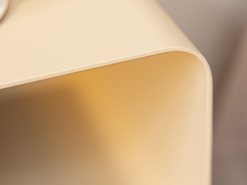 Стальная подвесная прикроватная тумбочка с порошковым покрытием Metallbude NELIO ARCH-00123617 - Вид №8