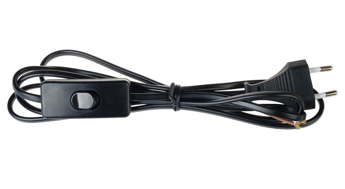 DUWI Провод с евроштекером 2 м для осветительных приборов 87658068 STLM-0074660