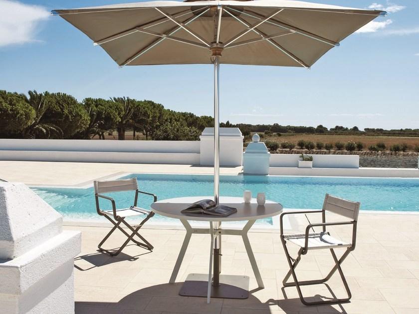 Ethimo Круглый садовый стол из алюминия Ocean Octt__0t - Вид №3