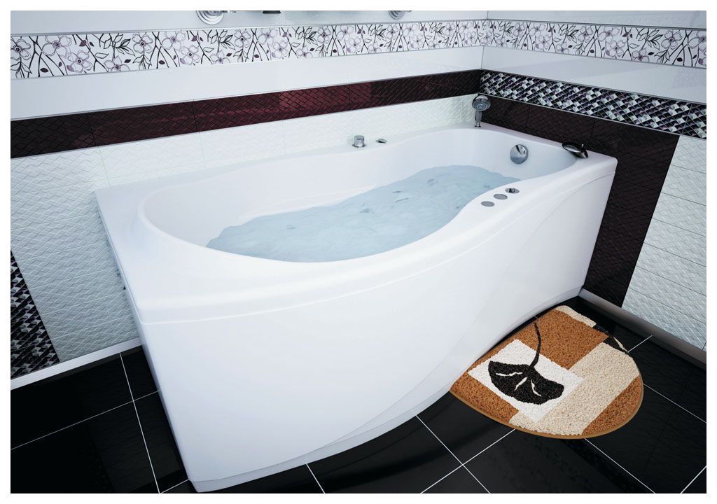 Акриловая ванна Aquanet Borneo 170x75/90 L 00203909 - Вид №2