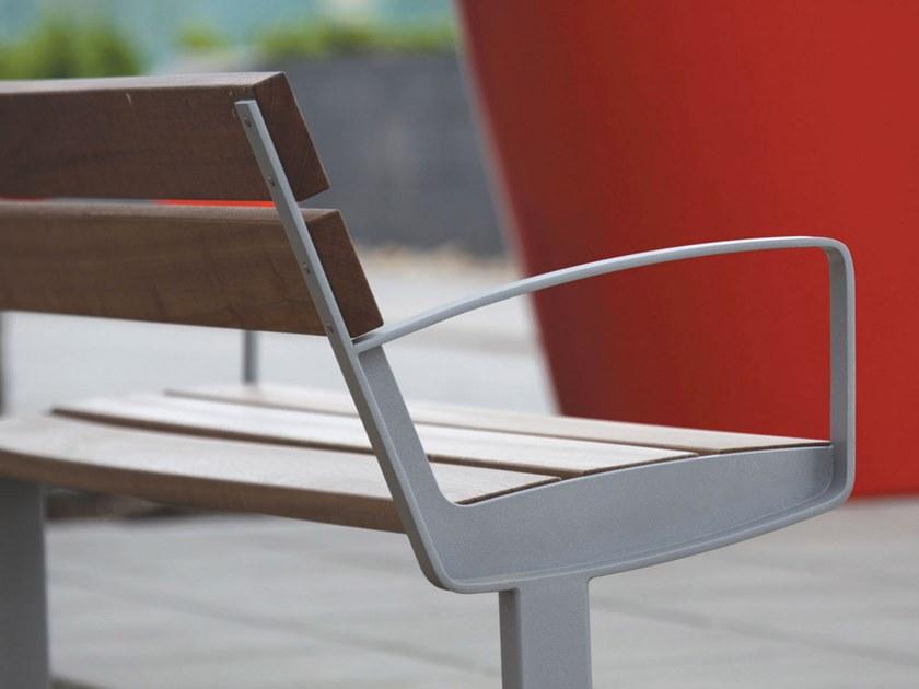 mmcité1 Скамья с подлокотниками со спинкой sun-id-1411927 - Вид №6