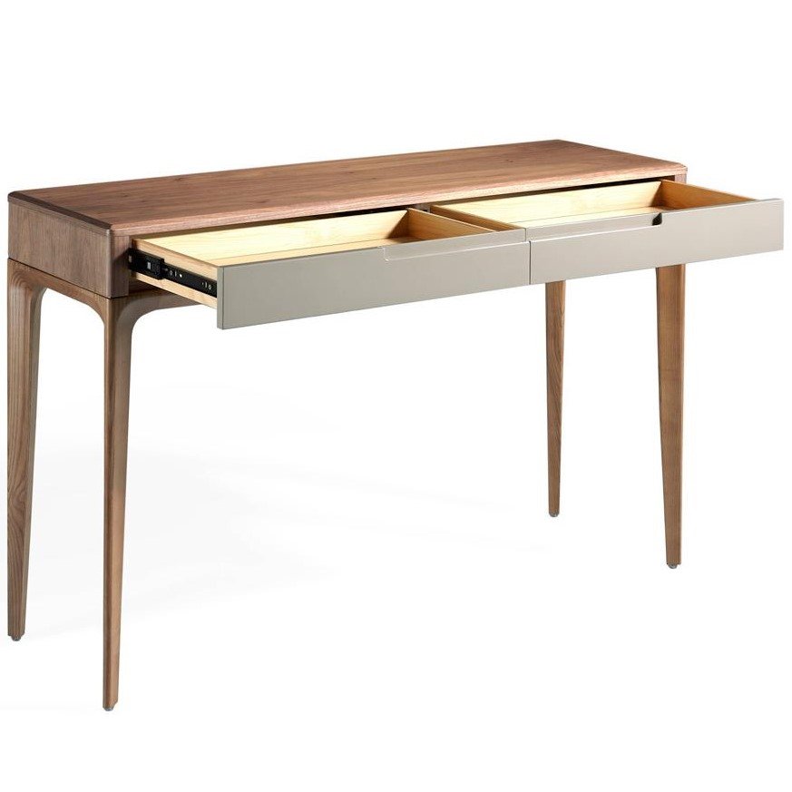 Консоль деревянная, орех с бежевыми ящиками BRG1702-2 от Angel Cerda ANGEL CERDA  241767 Орех;коричневый  - Вид №1