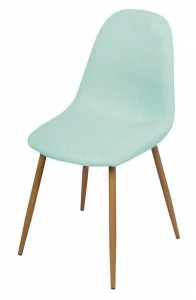 Стул кухонный со спинкой бирюзовый Comfort BRADEX HOME  00-3973974 Голубой