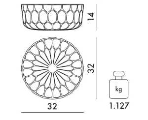 Чашка из инженерного пластика Kartell Jellies Family ARCH-00018727 - Вид №7