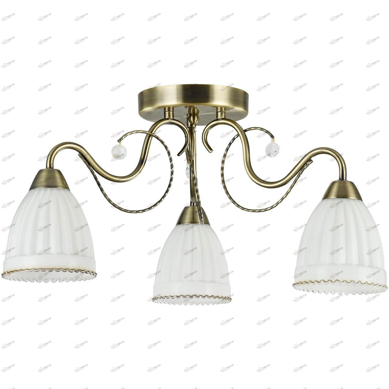 Потолочная люстра Freya Letizia FR2757-PL-03-BZ FREYA LETIZIA 184033 Белый