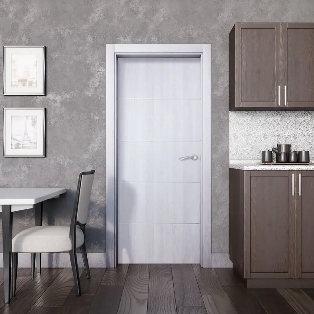 Дверь межкомнатная глухая Artens Нолан 80X200 см цвет дуб бьянко 81948143 STLM-2001305  - Вид №4