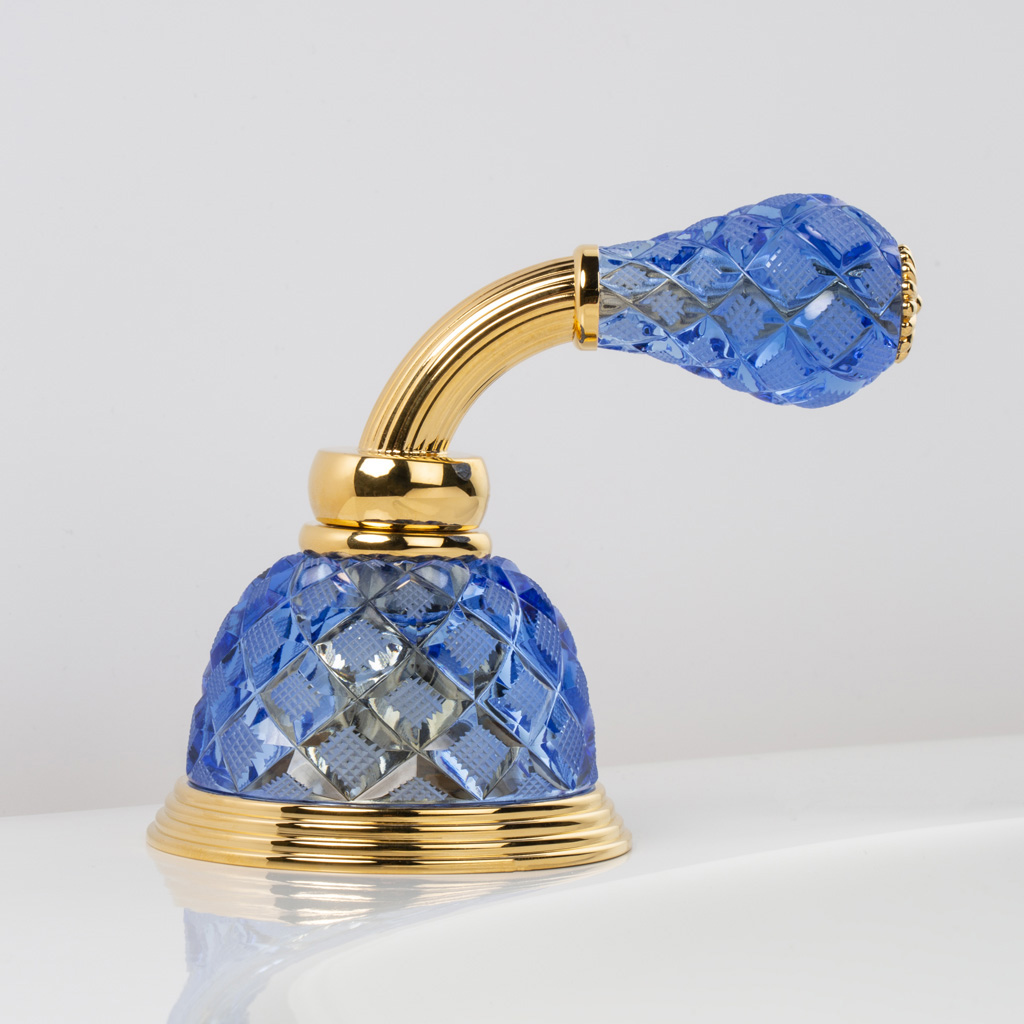 C62-3S1D C62-3S1D Излив на край ванны LO РУЧКА КУПОЛЬНАЯ Cristal & Bronze DÔME À MANETTES LOSANGE  - Вид №1