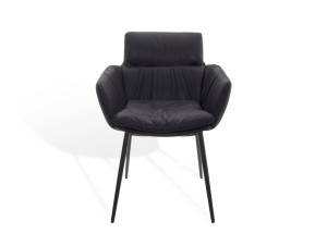 Мягкий стул с подлокотниками