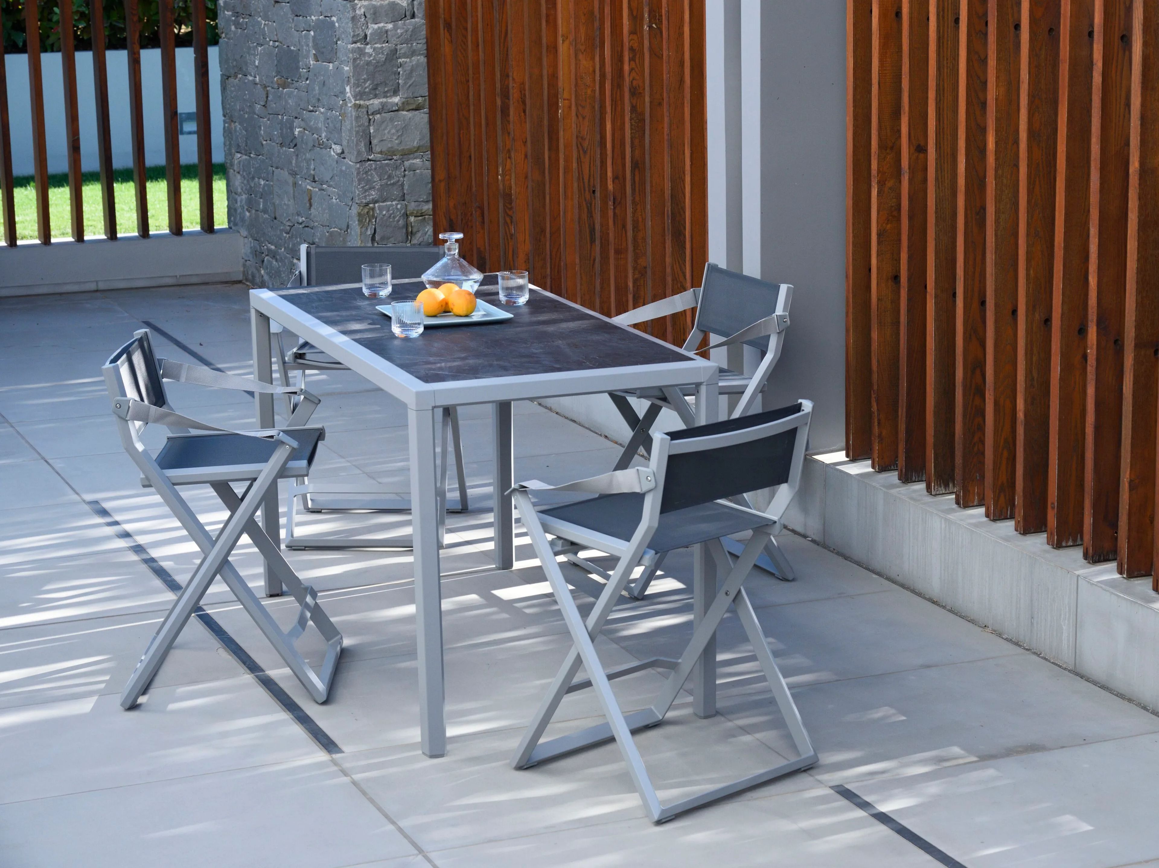 Складной садовый стул с подлокотниками 10Deka Victus ARCH-00001410