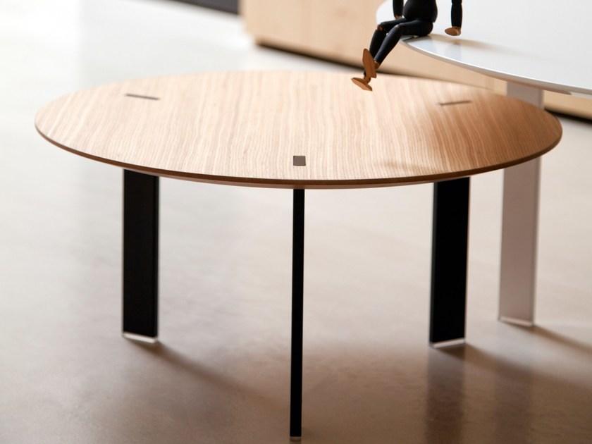 Viccarbe Круглый журнальный столик для гостиной sun-id-1501076 - Вид №9