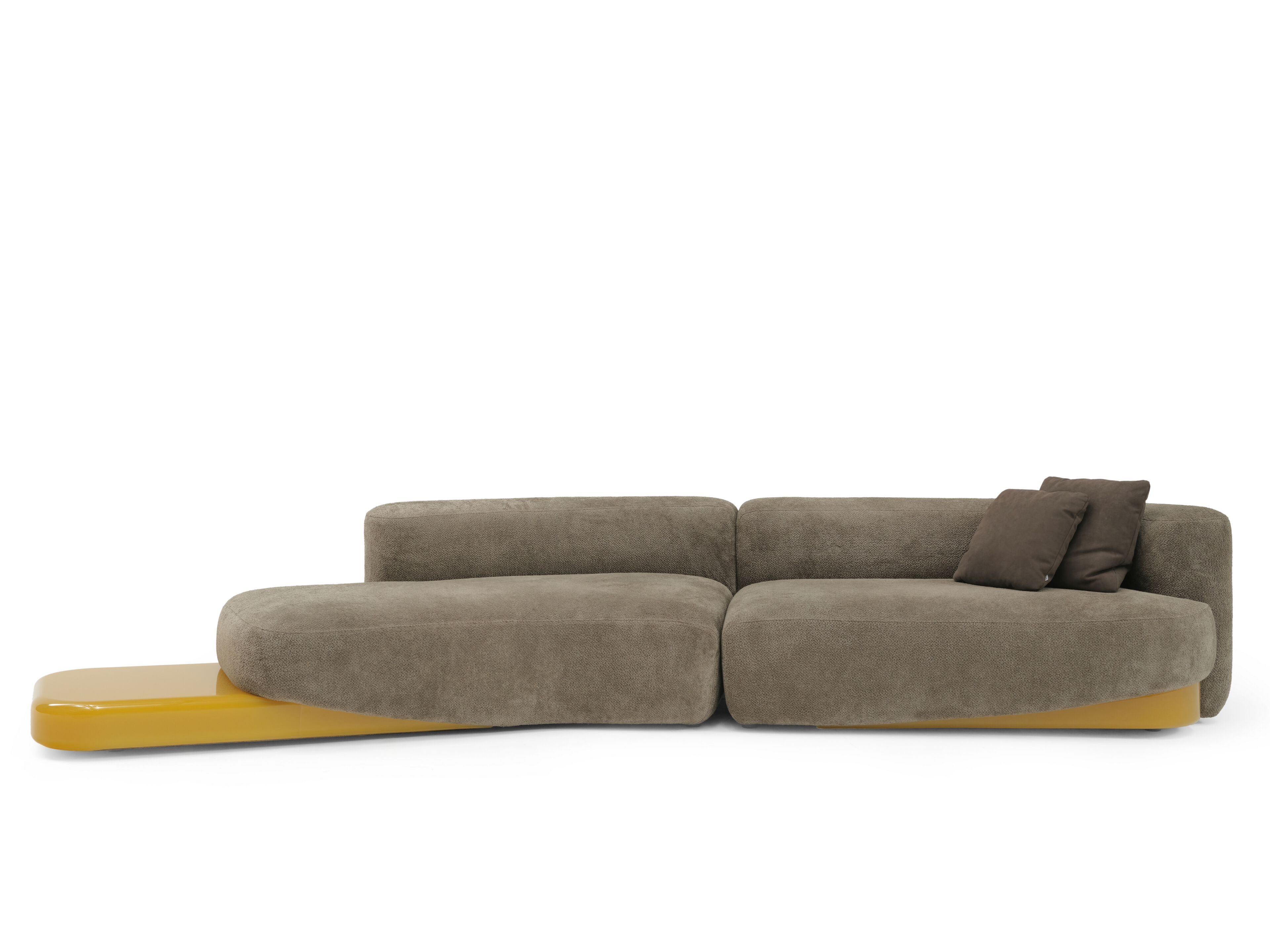 Тканевый изогнутый модульный диван Enne INN ARCH-00027869