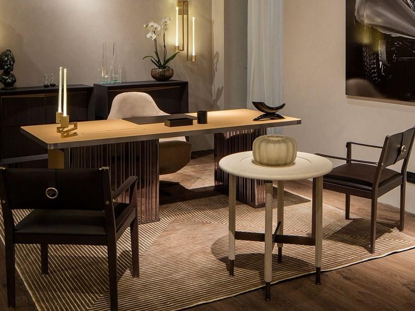 Paolo Castelli Кресло из нубука с 4-мя спицами и подлокотниками Venice sun-id-1416990 - Вид №3