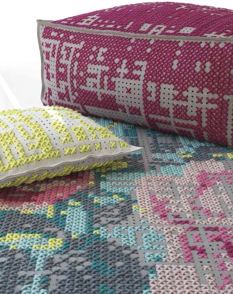 GAN Цветочный ковер из шерсти Canevas sun-id-1499671 - Вид №2