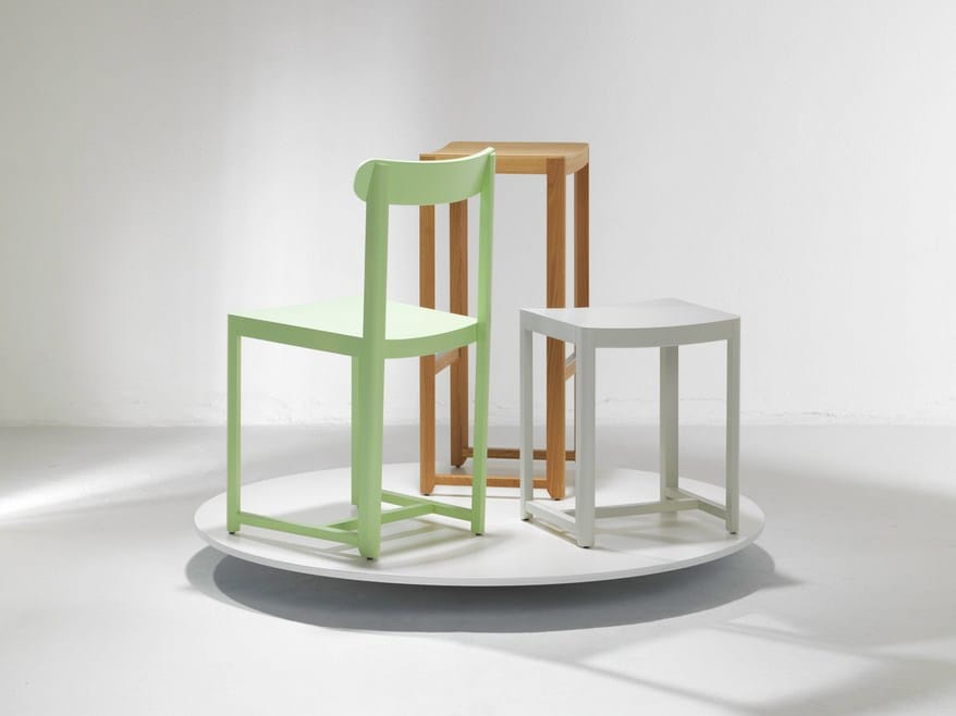 Деревянный табурет Zilio A&C Seleri ARCH-00112088 - Вид №1