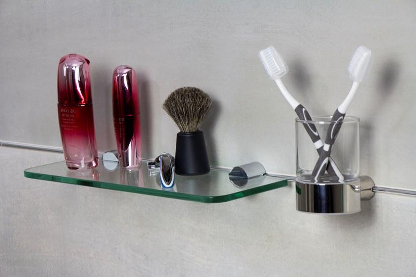 Mat Inter Полка для ванной из нержавеющей стали и стекла Bilbao Ac04.09990 - Вид №4