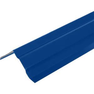 Планка ветровая для металлочерепицы 90x100 мм 2 м 0.4 мм RAL 5005 синий 12732030 STLM-2031083