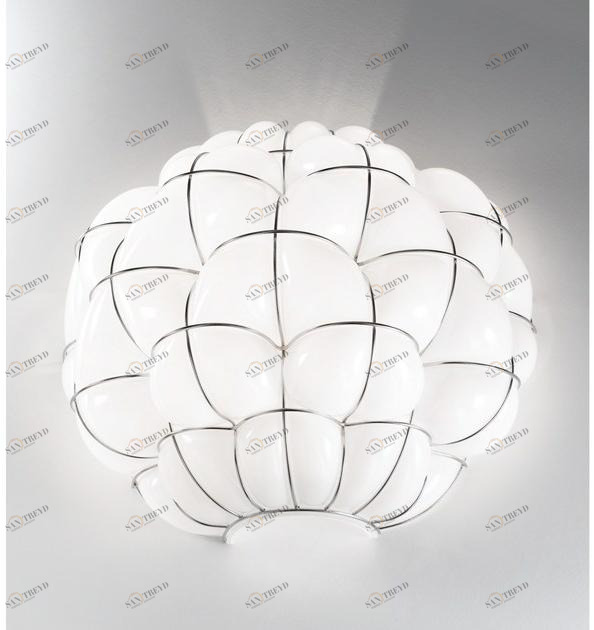 Siru Настенный светильник из муранского стекла Pouff Ra 383-035 