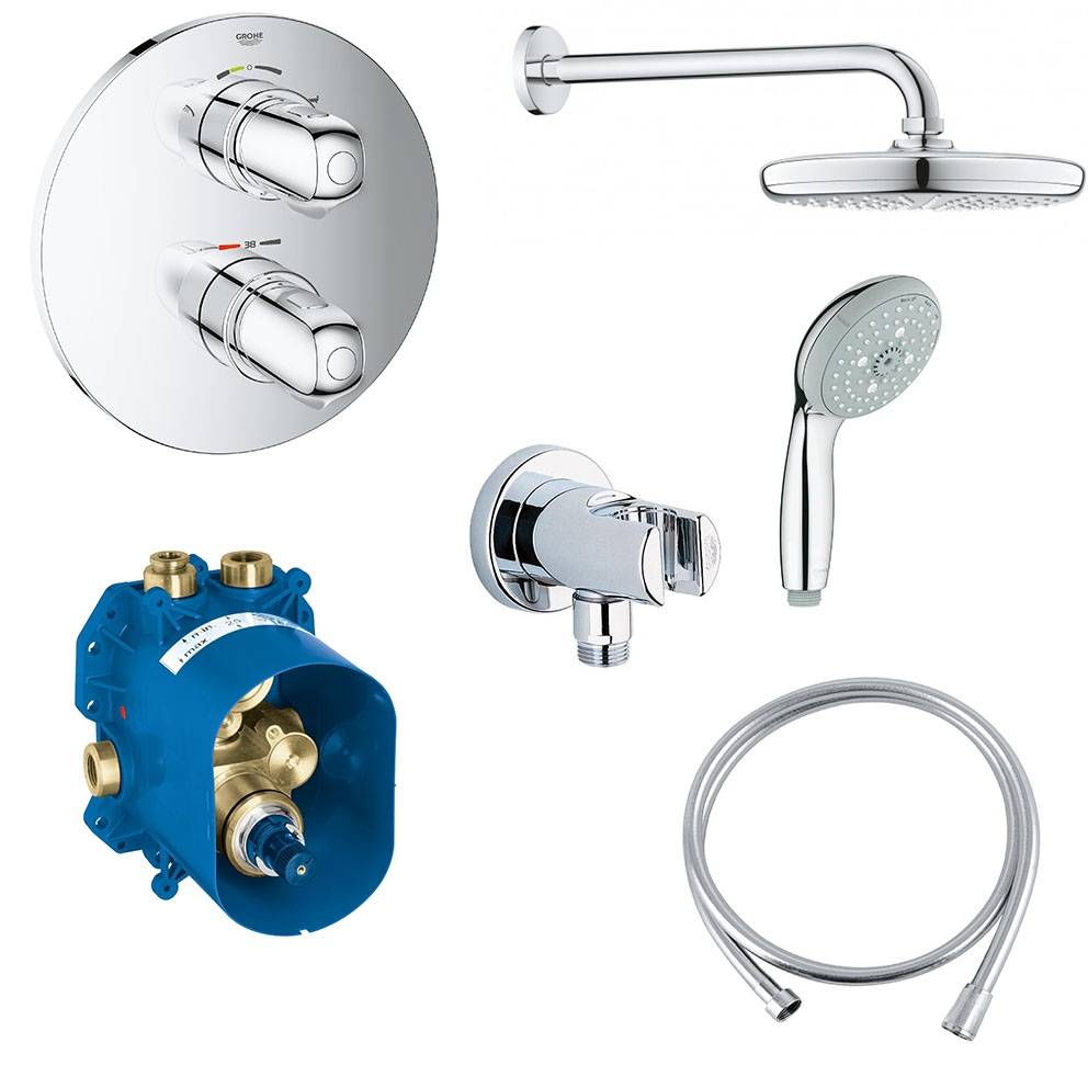 Готовый комплект для душа GROHE Grohtherm 1000 New (NSB0093)