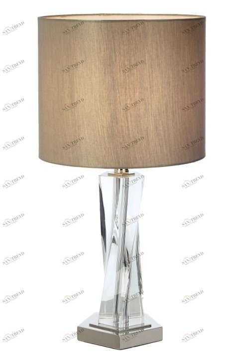 Настольная лампа Edith 5802 PUSHA КЛАССИЧЕСКИЕ 062017 Бежевый;прозрачный 