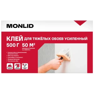 Клей усиленный для тяжелых обоев MONLID 50 м²