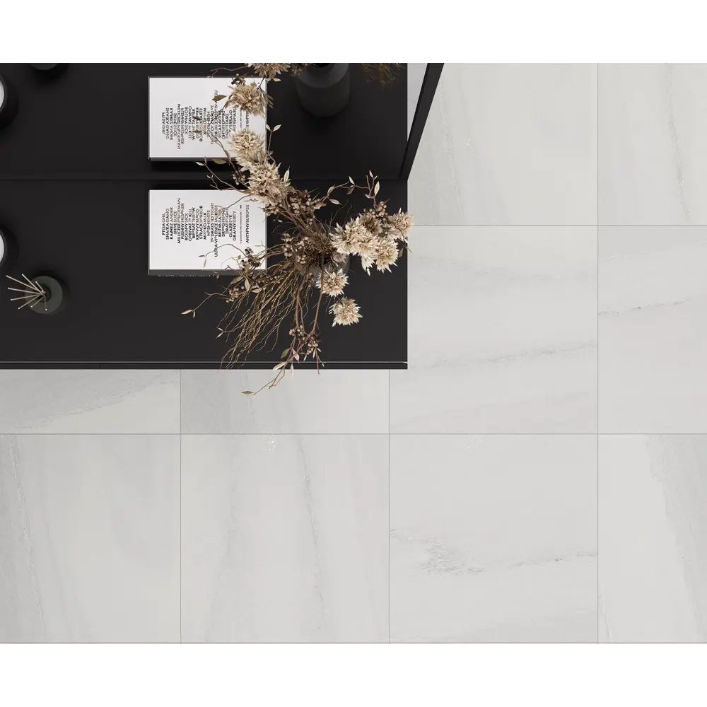 Глазурованный керамогранит Ceradim Urban Dazzle Bianco 60x60 см 1.44 м² лаппатированный цвет белый 89457841 STLM-2205404 - Вид №3