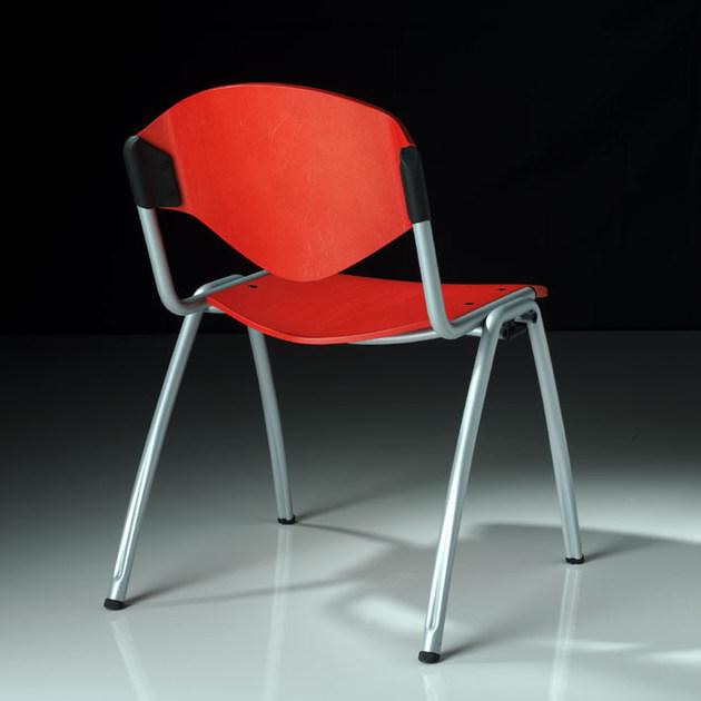 Ares Line Штабелируемый стул для конференций из ткани с клапаном Omnia contract sun-id-1380274 - Вид №3