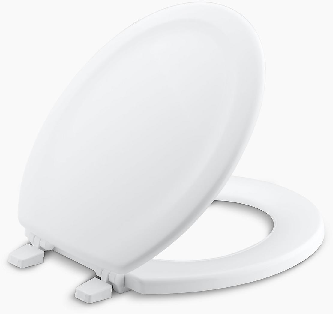 KOHLER Круглое переднее сиденье для унитаза Stonewood Quick-Release  K-4816-0  - Вид №1