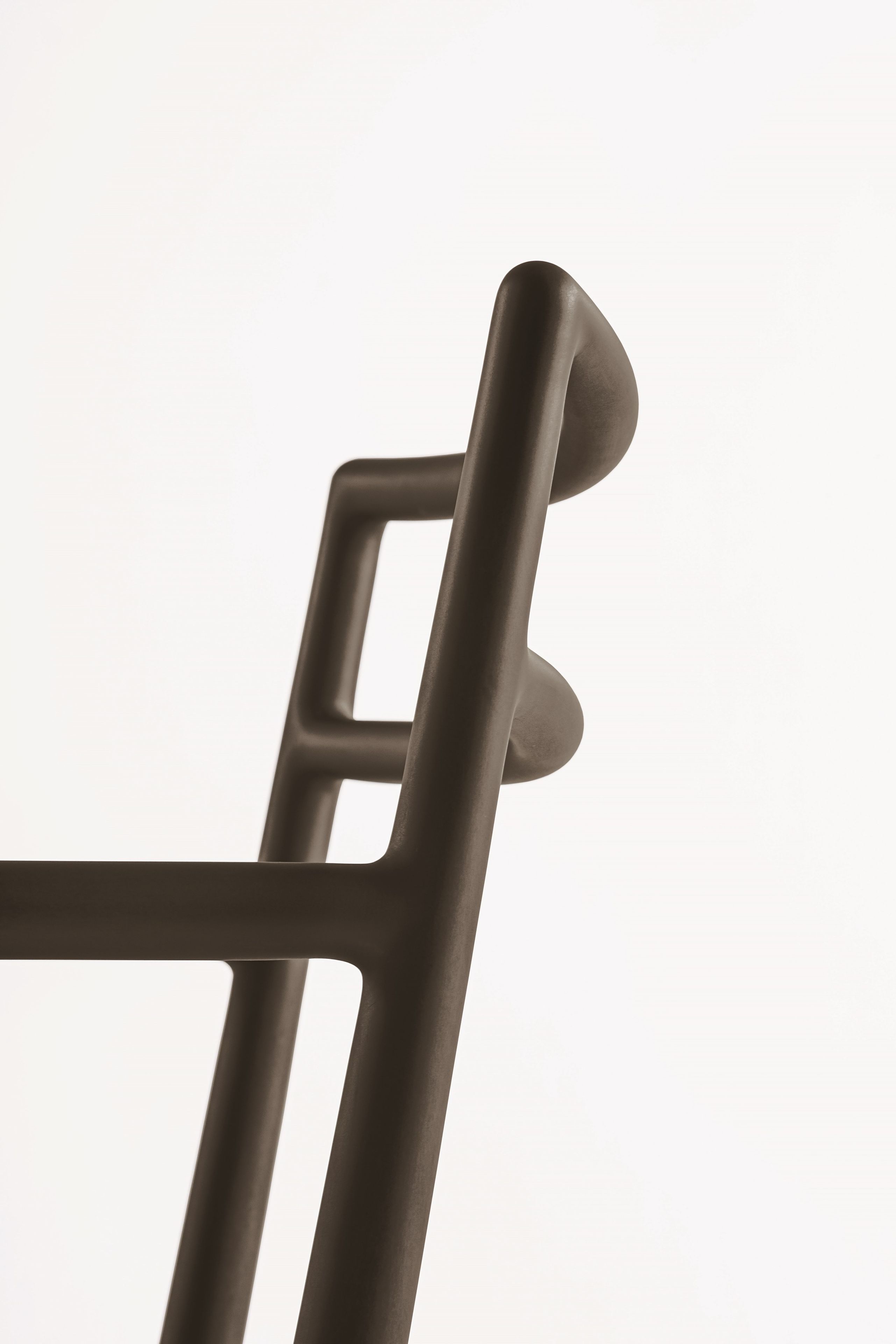 Стул из бука с мягким сиденьем DE PADOVA THE SENSITIVE LIGHT CHAIR ARCH-00085164 - Вид №4