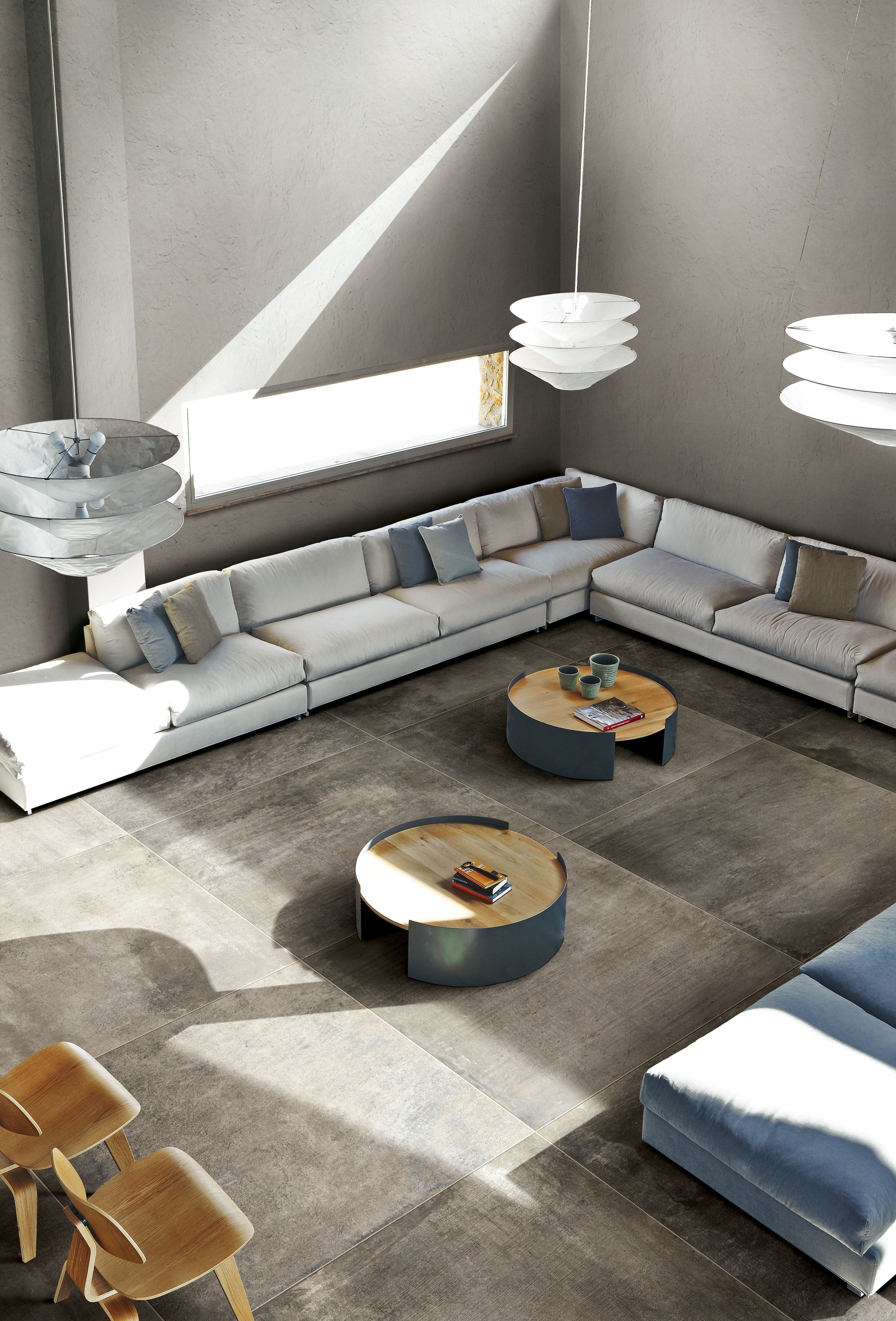 Цемент эффект крытый и открытый керамогранит пол Florim Ceramiche MATIÈRES ARCH-00094259 - Вид №1