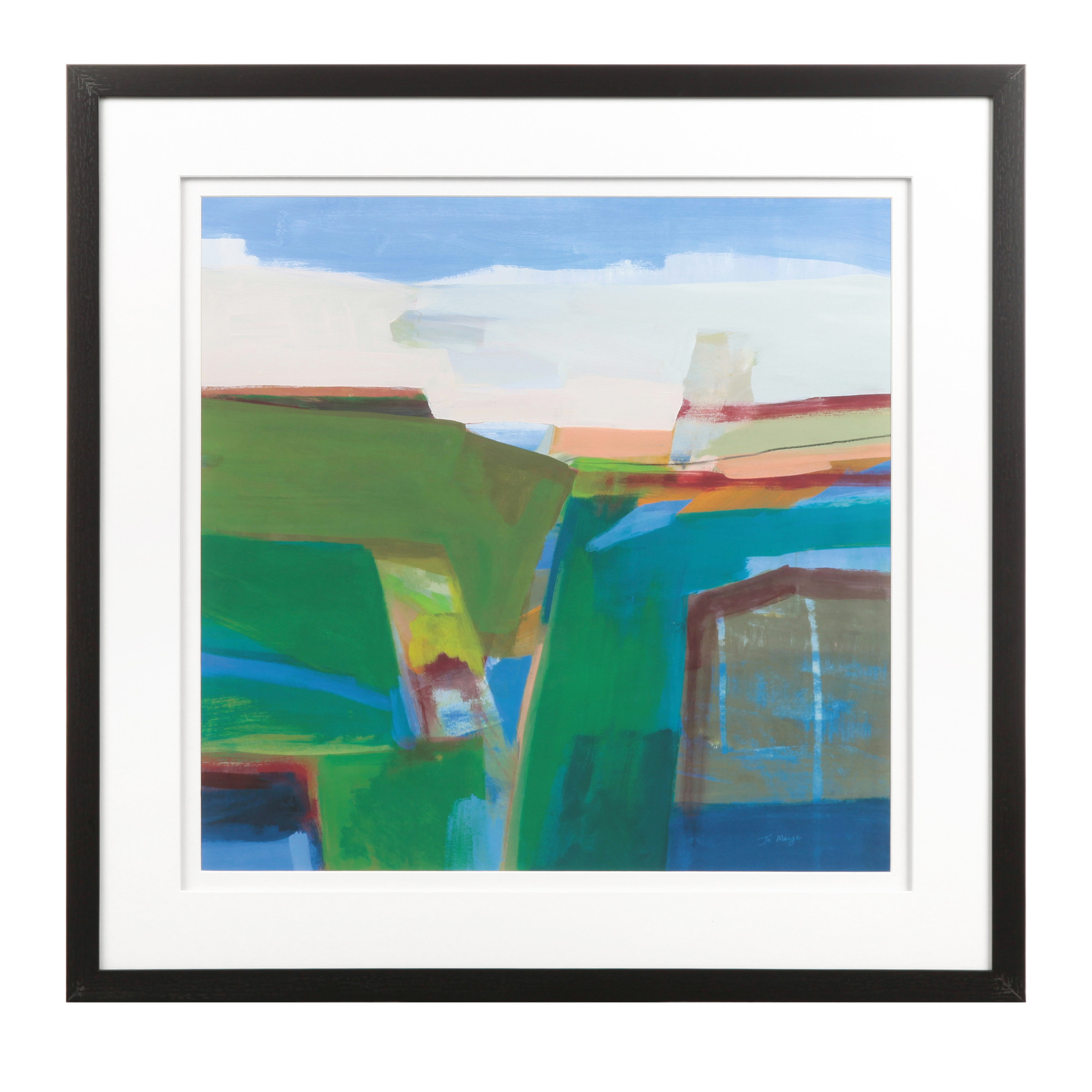 2000983162045 Постер Seascape COSMO RED 