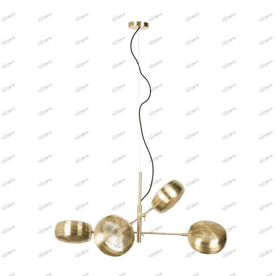 Лампа подвесная Gringo Multi, золотая Zuiver 5300122