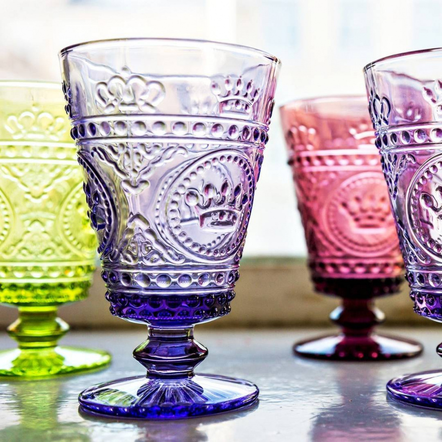 Комплект винных фужеров Ричард BYOBJECT CRYSTAL 009774 Зеленый;красный;фиолетовый Object Desire - Вид №2