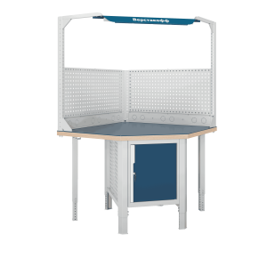 Верстак (угловой) CTR U532.S7.1-1FR