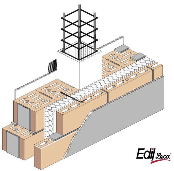 Edil Leca Murature Сейсмическая теплоизоляция кладка из керамзита sun-id-1358696 - Вид №2
