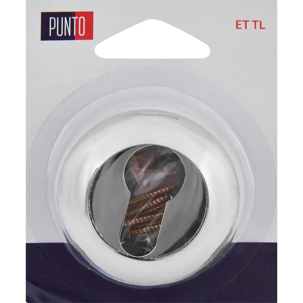 Накладка защитная PUNTO для цилиндрового механизма 53,5×53,5 мм хром 85282367 STLM-0060776 - Вид №3